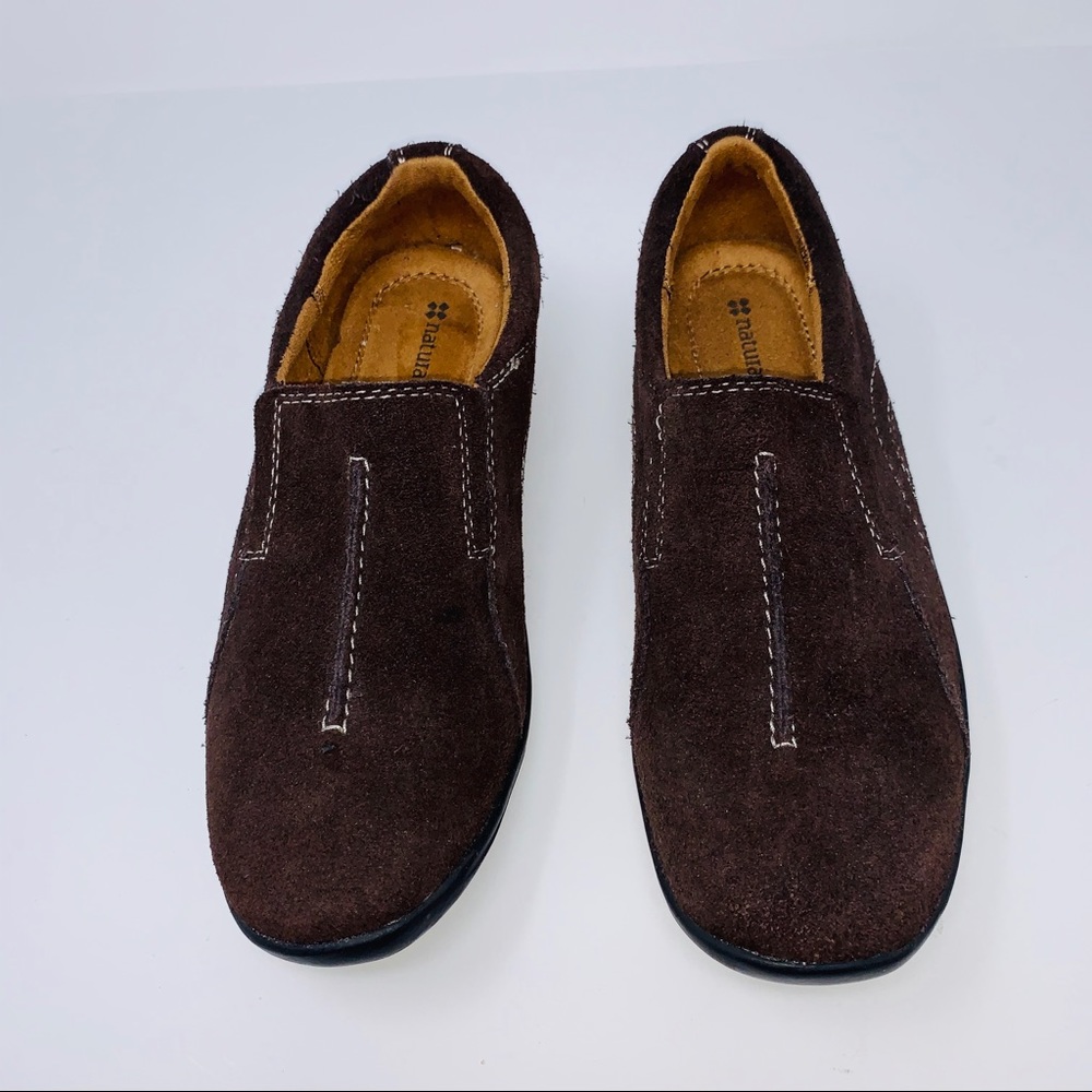 Naturalizer Brown Suede Slip On Loafer Sz.5.5 M